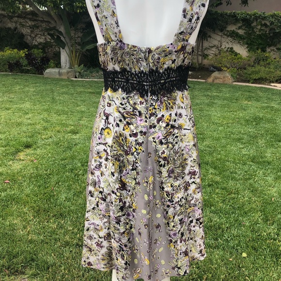 NANETTE LEPORE SILK TANK STRAPLESS DRESS 4 - Picture 5 of 7